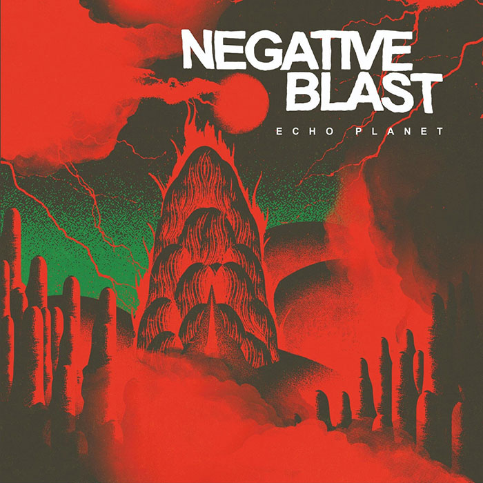 Negative Blast 'Echo Planet' Artwork