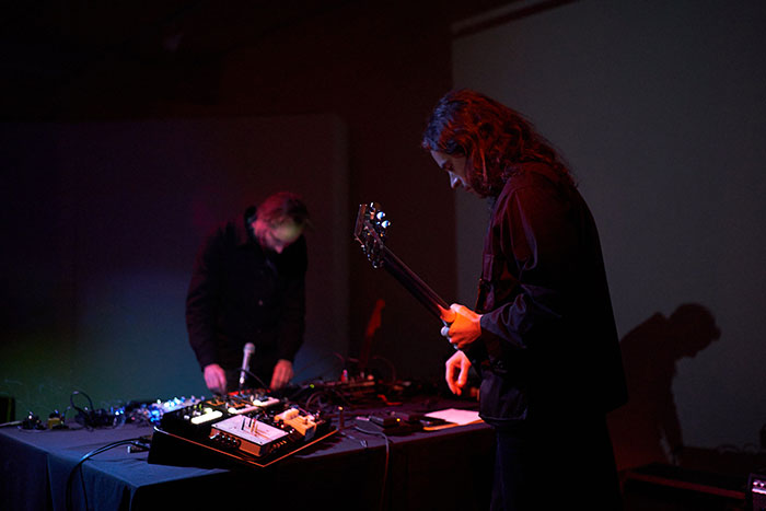 François J Bonnet & Stephen O'Malley @ The Lab, San Francisco, 15th Dec 2023 - Photo by Tyler Johnston