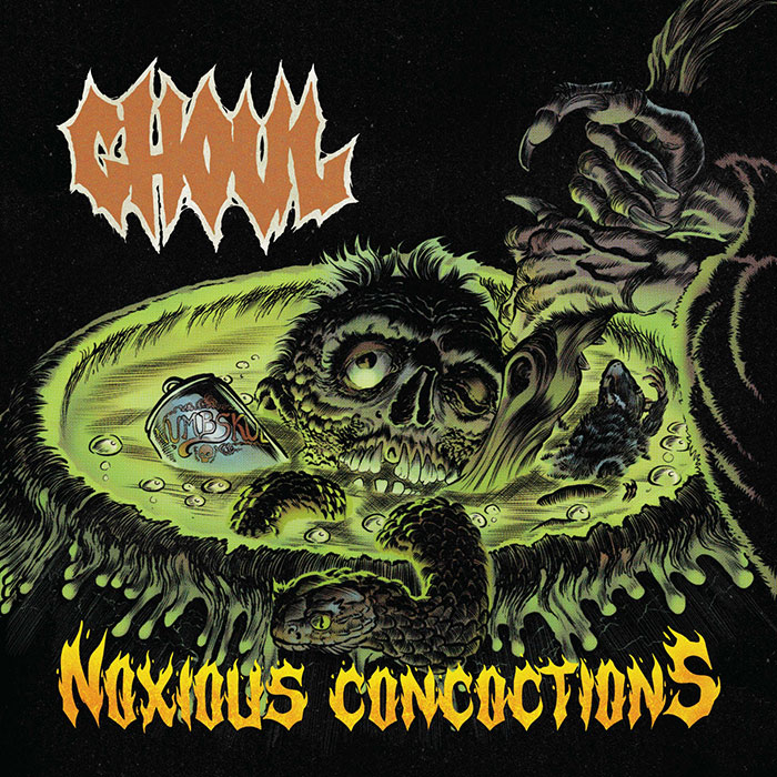 Ghoul 'Noxious Concoctions' EP Artwork
