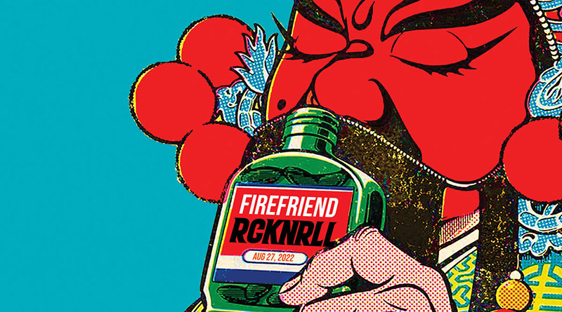Firefriend 'Rcknrll' Artwork
