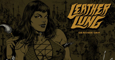 Leather Lung 'Graveside Grin' Artwork