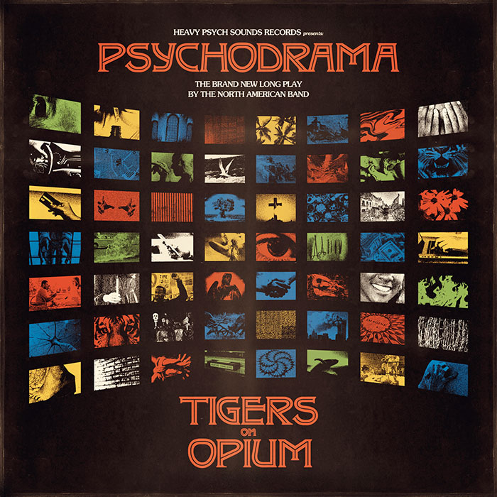 Tigers On Opium 'Psychodrama' Artwork