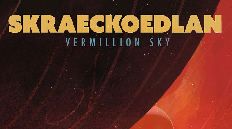 Skraeckoedlan 'Vermillion Sky' Artwork