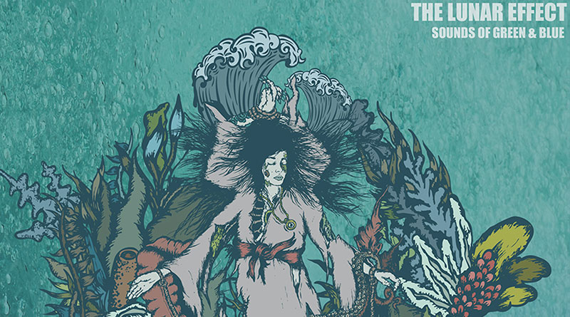 The Lunar Effect 'Sounds Of Green And Blue' Artwork