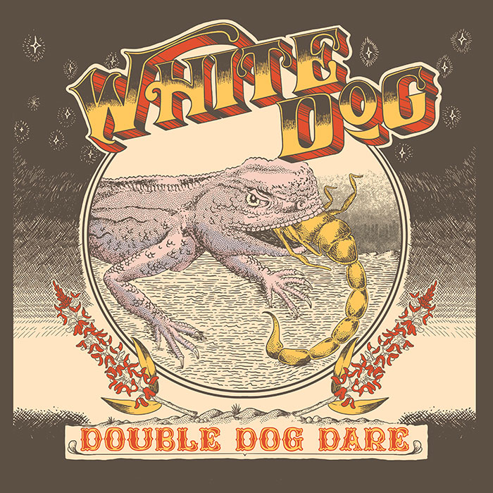 White Dog 'Double Dog Dare' Artwork